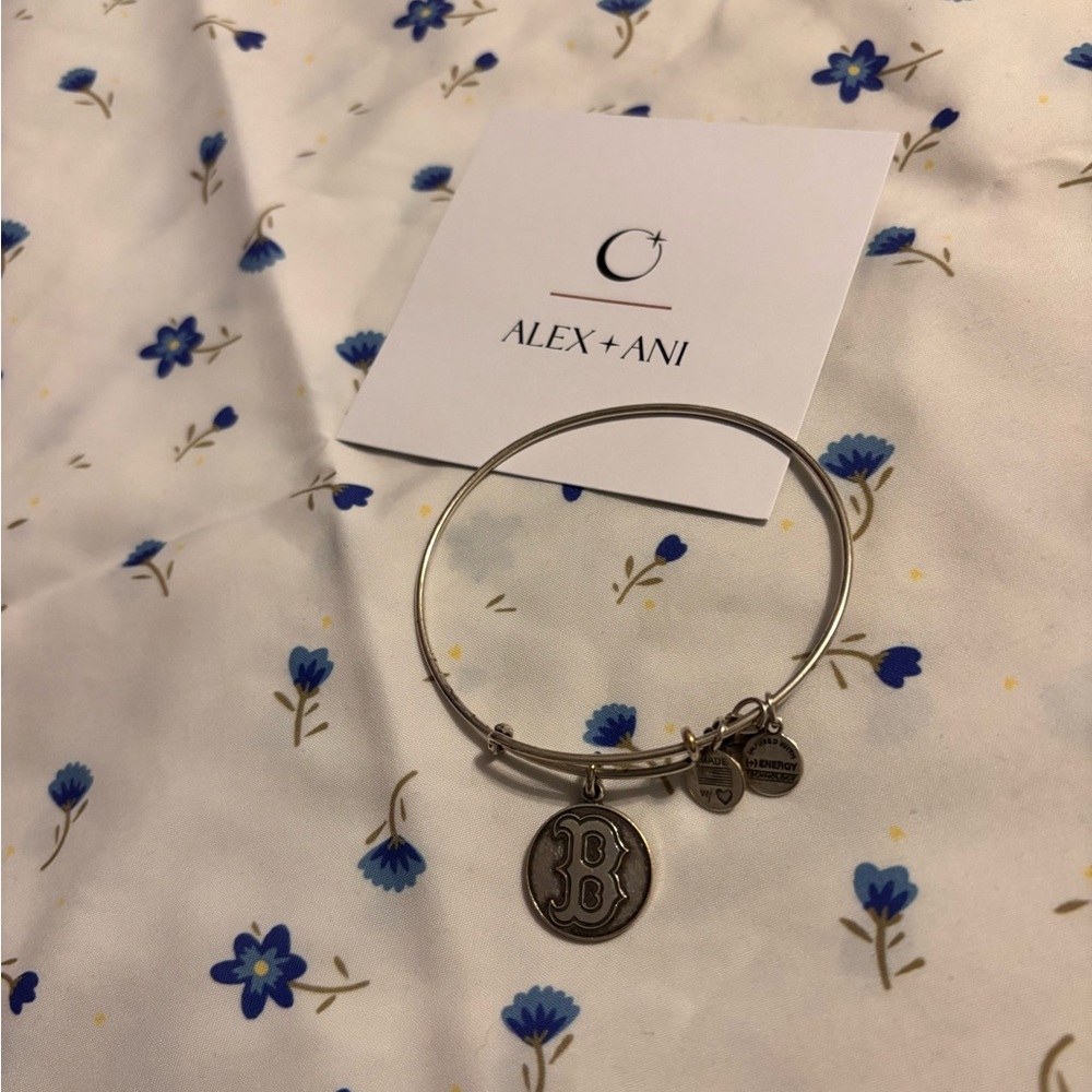 Alex & Ani Boston Red Sox Charm Bangle